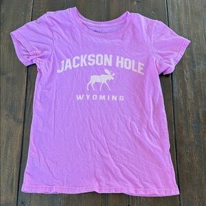 Blue 84 Kids Lavender Jackson Hole Tee